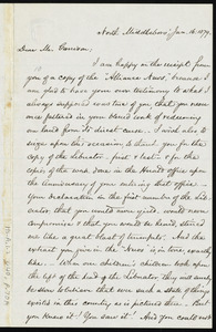 Letter from Ephraim W. Allen, North Middleboro, to William Lloyd Garrison, Jan. 16, 1879