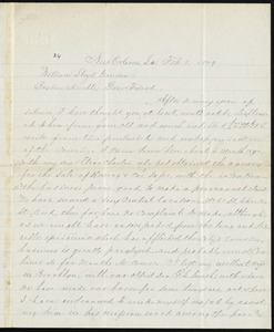 Letter from Elias Smith, New Orleans, La, to William Lloyd Garrison, Feb. 8, 1879