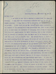Letter from William Ellery Channing, [Boston, Mass.], to William Lloyd Garrison, December 23, 1837
