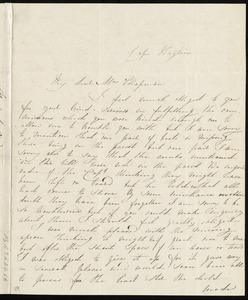 Letter from S. Bird, Cape Haytien [sic], [Haiti], to Maria Weston Chapman, [ca. Sept. 23, 1842]