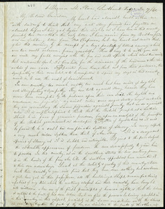 Letter from John Anderson Collins, 6 Queen St[reet] Place, Southwork Bridge, to William Lloyd Garrison, Dec. 7(?) / [18]40