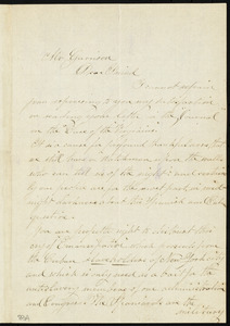Letter from Marian A. Curtis, No. 8 Ashburton Place, Boston, [Mass.], to William Lloyd Garrison, Nov. 27th, 1873