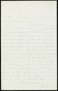 Letter from Abby Kelley Foster, Worcester, [Mass.], to William Lloyd Garrison, Jan. 29, [18]78
