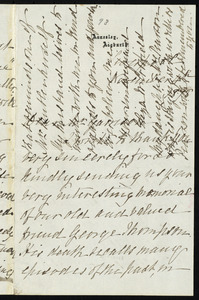 Letter from Eliza W. Crosfield, Liverpool, [England], to William Lloyd Garrison, November 4th, 1878
