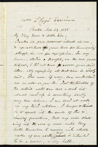 Letter from S. Royce, Boston, [Mass.], to William Lloyd Garrison, Nov. 23, 1878