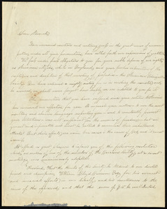Letter from Ann Carroll Fitzhugh Smith, Boston, to William Lloyd Garrison, Nov. 23, 1833