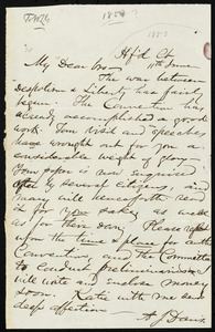 Letter from Andrew Jackson Davis, H[art]f[or]d, CT, to William Lloyd Garrison, 11th June [1853]