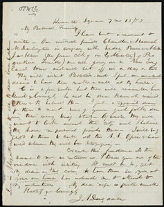 Letter from Joseph A. Dugdale, Kennett Square, [Pa.], to William Lloyd Garrison, 7 mo[nth] 13 [day] / [18]53