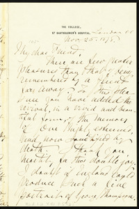 Letter from Rebecca Moore, London, [England, U.K.], to William Lloyd Garrison, Nov. 25, 1878