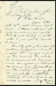 Letter from William Still, Philadelphia, to Samuel May, Mar. 7 / 60