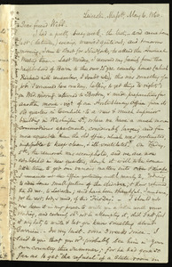 Letter from Samuel May, Leicester, [Mass.], to Richard Davis Webb, May 6, 1860