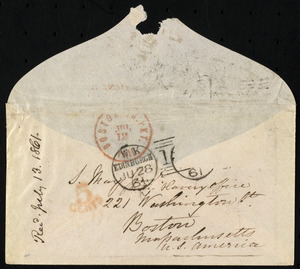 Letter from Eliza Wigham, Edinburgh, to Samuel May, 28.6.1861