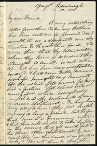 Letter from Eliza Wigham, Edinburgh, to Samuel May, 5.12.1861