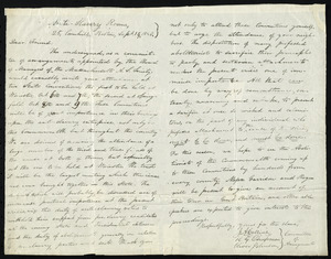 Letter from John Anderson Collins, Boston, to Samuel May, Sept. 14, 1840