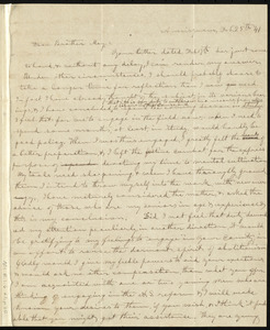 Letter from Cyrus Moses Burleigh, Annisquam, [Mass.], to Samuel May, Feb. 25th '41