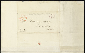 Letter from Francis Jackson, Boston, to Samuel May, Jan. 9, 1843