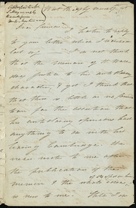 Letter from Eliza Lee Cabot Follen, West Roxbury, [Mass.], to Samuel May, March 27th, 46