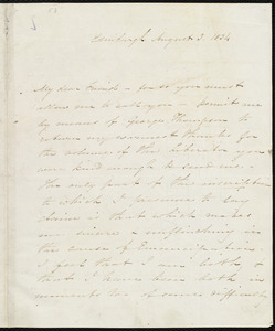 Letter from Robert Kaye Greville, Edinburgh, [Scotland], to William Lloyd Garrison, August 3, 1834