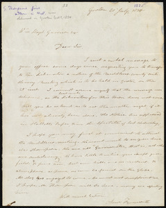 Letter from Amos Farnsworth, Groton, [Mass.], to William Lloyd Garrison, 20 July 1835