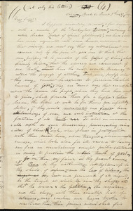 Letter from Jonathan P. Magill, Solebury, Bucks Co[unty], Penn[sylvania], to William Lloyd Garrison, 9th mo[nth] 27th [day] 1837