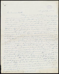 Letter from Harriet W. Hayden, New York, to William Lloyd Garrison, Dec. 10th, [18]43