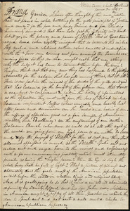Letter from Nathan Evans, Willistown, Chester Co[unty], Penn[sylvania], to William Lloyd Garrison, 10 mo[nth] 8 [day] 1845