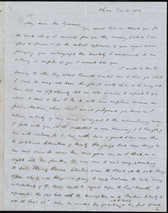 Letter from William Henry Furness, Phila[delphia], [Pa.], to William Lloyd Garrison, Dec. 30, 1851