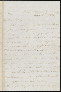 Letter from Mary Anne Estlin, Eldon Cottages, Clevedon, [England], to William Lloyd Garrison, May 31st, 1854