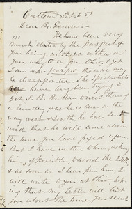 Letter from William Henry Fish, Cortland, [N.Y.], to William Lloyd Garrison, Oct. 6, [18]58?