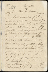 Letter from Martha Griffith Browne, Phil[adelphia], Pa, to William Lloyd Garrison, Dec. 4th / [18]56