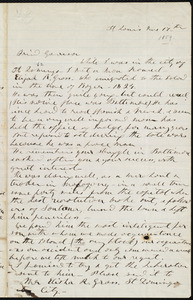 Letter from Frances Dana Gage, St. Louis, [Missouri], to William Lloyd Garrison, June17th, [1859]