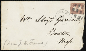 Letter from John Charles Frémont, New York, to William Lloyd Garrison, 5th March 1864