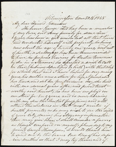 Letter from Thomas Garrett, Wilmington, [Delaware], to William Lloyd Garrison, 6 mo[nth] 30th [day] 1865