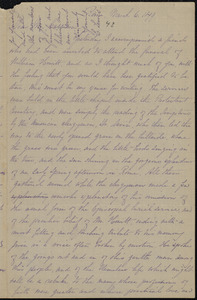 Letter from Enoch Lewis, Rome, to William Lloyd Garrison, March 6, [18]79