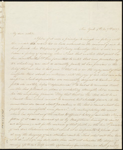 Letter from Sarah Moore Grimké, New York, to Anne Warren Weston, 4th Mo[nth] 7th [day] 1837