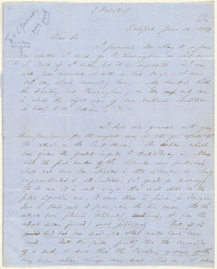Letter from Thomas Wentworth Higginson, Rockport, to William Lloyd Garrison, June 28, 1859