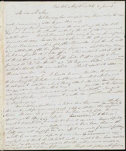 Letter from John Bishop Estlin, Bristol, to Samuel May, May 21st, 1846 to June 1st