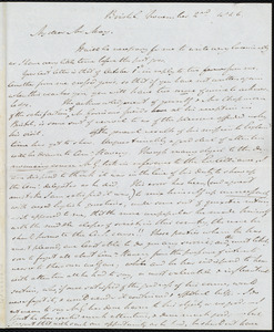 Letter from John Bishop Estlin, Bristol, to Samuel May, November 2nd, 1846