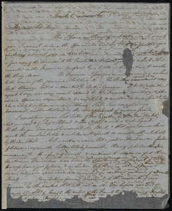 Letter from John Bishop Estlin, Bristol, to Samuel May, December 3rd, 1847
