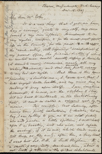 Letter from Samuel May, Boston, to John Bishop Estlin, Dec. 15, 1847