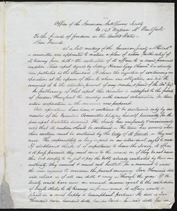 Letter from Sydney Howard Gay, Hingham, [Mass.], to Samuel May, Feb. 5, 18[44?]