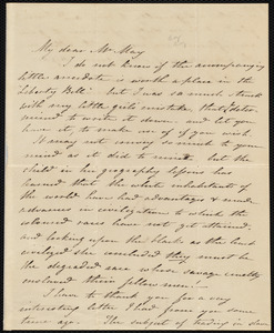 Letter from Frances Armstrong, Bristol, to Samuel May, August 17, 1846