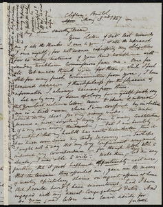 Letter from George Armstrong, Clifton, Bristol, to Samuel May, May 3rd, 1847