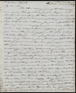Letter from Joseph Lupton, Leeds, [England], to Samuel May, November 8th, 1849