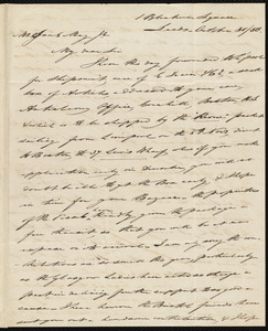 Letter from Joseph Lupton, Leeds, [England], to Samuel May, October 31 / 50