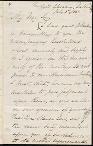 Letter from Joseph Hutton, Dublin, to Samuel May, July 3rd, 1851