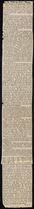 Newspaper editorial, [Boston?], [1851]