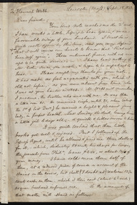 Letter from Samuel May, Leicester, (Mass.), to Hannah Webb, Sept. 18, 1853