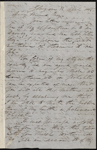 Letter from Parker Pillsbury, Glasgow, [Scotland], to Samuel May, 11 April 1855