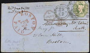 Letter from Mary Anne Estlin, Bristol, [England], to Samuel May, June 15, 55